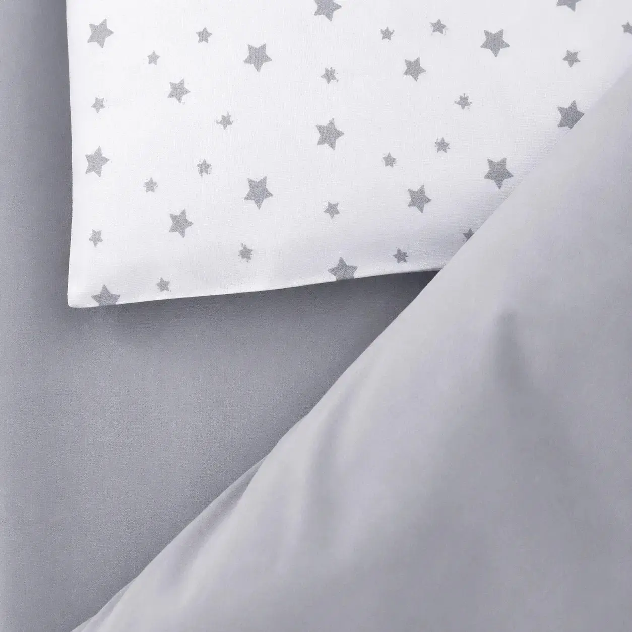 Lenjerie de pat pentru copii PernaMea Confort 60x120 (Grey) - 5