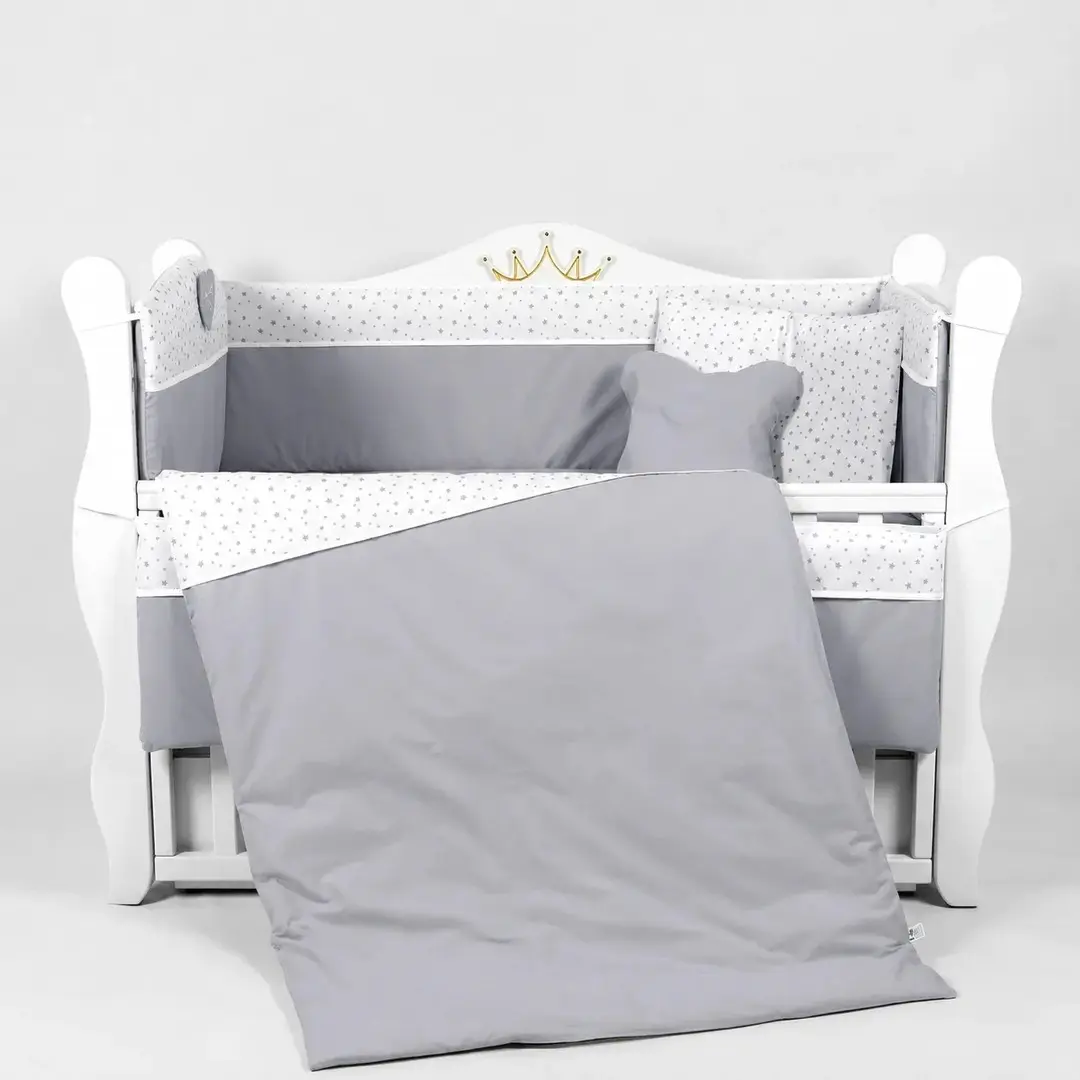 Lenjerie de pat pentru copii PernaMea Confort 60x120 (Grey)