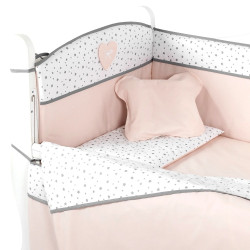 Lenjerie de pat pentru copii PernaMea Confort 60x120 (Pink) Thumb