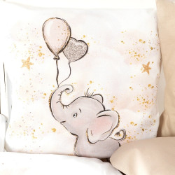 Детское постельное белье PernaMea Elefant 60x120 (Brown) Thumb