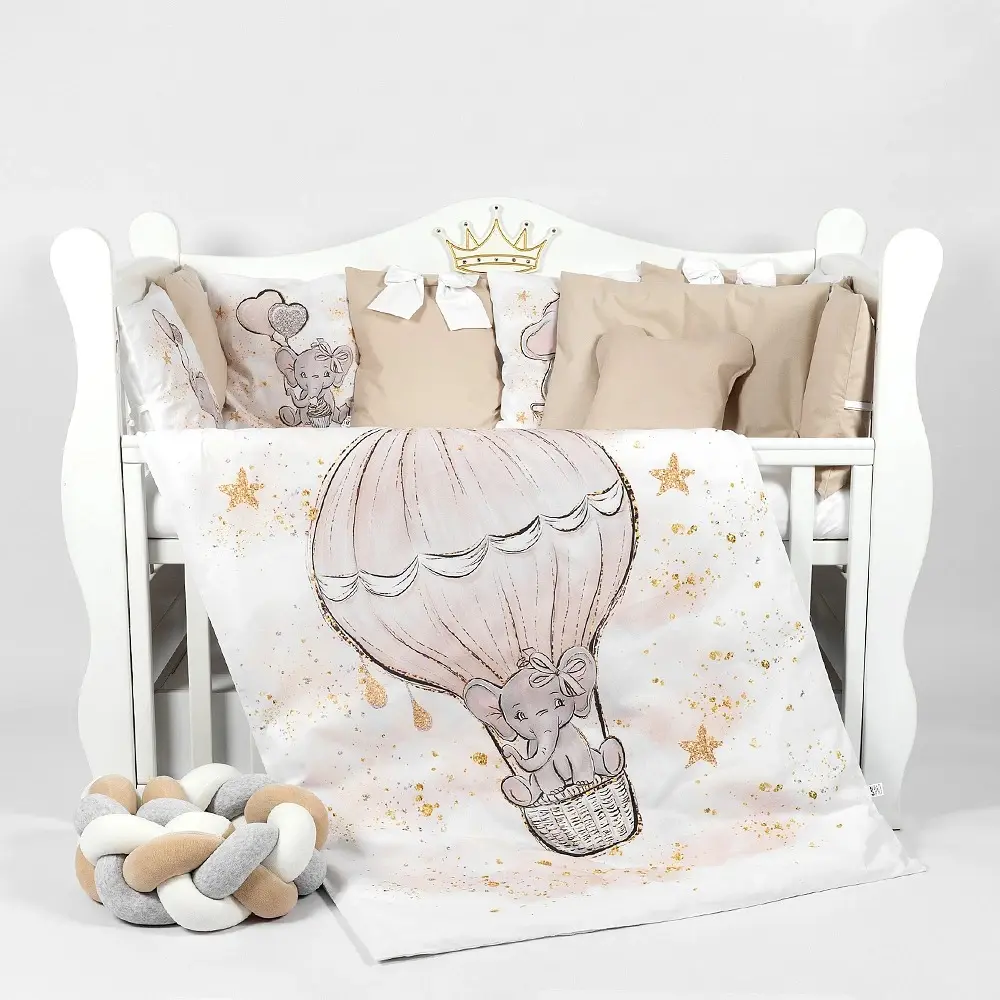 Детское постельное белье PernaMea Elefant 60x120 (Brown)