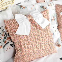 Детское постельное белье PernaMea Premium Elephant 60x120 (White/Brown) Thumb