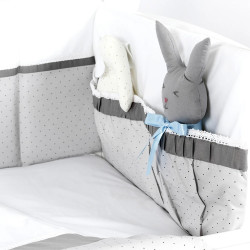 Lenjerie de pat pentru copii PernaMea Renaissance 60x120 (Grey) Thumb