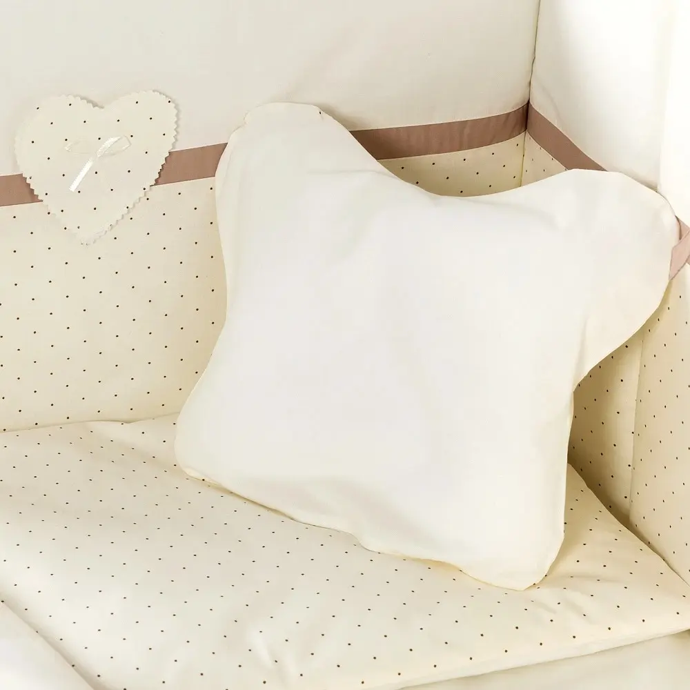 Lenjerie de pat pentru copii PernaMea Renaissance 60x120 (Ivory) - 3
