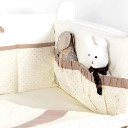 Lenjerie de pat pentru copii PernaMea Renaissance 60x120 (Ivory) Thumb