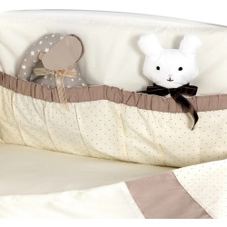 Lenjerie de pat pentru copii PernaMea Renaissance 60x120 (Ivory) Thumb