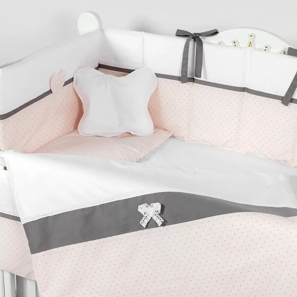 Детское постельное белье PernaMea Renaissance 60x120 (Pink) - 2