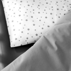 Детское постельное белье PernaMea Stars 60x120 (Grey) Thumb
