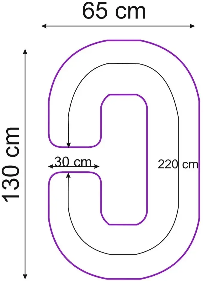 Fata de perna PernaMea PM.100248/3 130x65 (Grey) - 4