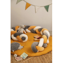 Бортик для детской кровати Premaman 200cm (White/Yellow) Thumb