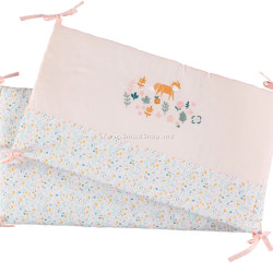 Бортик для детской кровати Premaman Enchanted Forest (Pink)