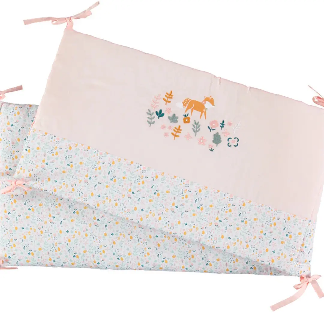 Бортик для детской кровати Premaman Enchanted Forest (Pink)