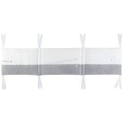 Бортик для детской кровати Premaman Feather (Grey)