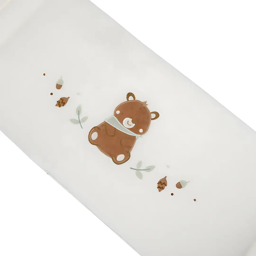 Бортик для детской кровати Premaman Forest King (White)