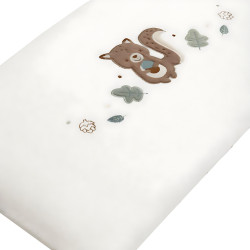 Бортик для детской кровати Premaman Forest King (White) Thumb