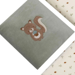 Protectii laterale pentru patut Premaman King of the Forest (Ecru) Thumb