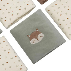 Protectii laterale pentru patut Premaman King of the Forest (Ecru) Thumb