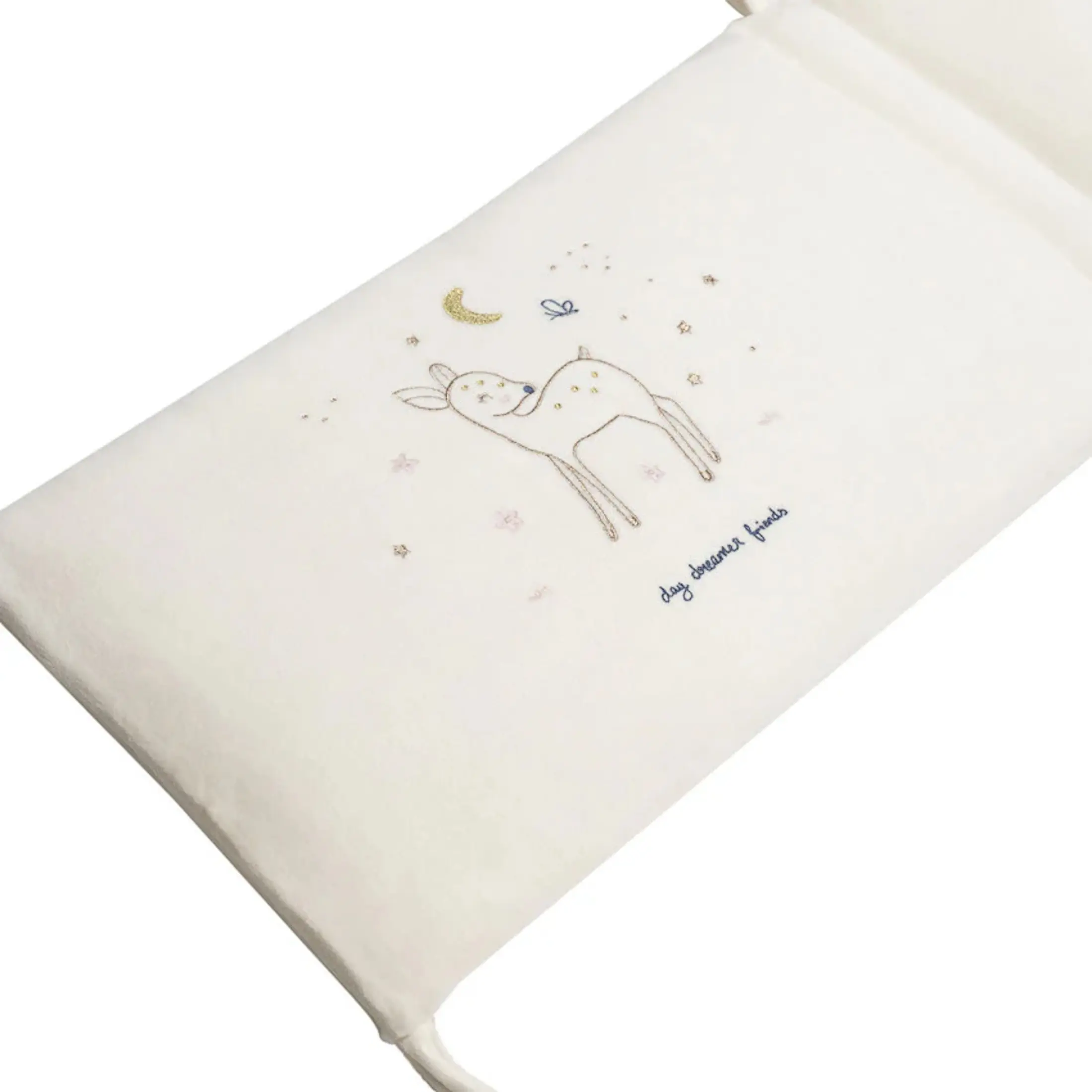 Бортик для детской кровати Premaman Little Deer 180x30 (White) - 3