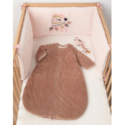Bara de protectie pentru patut Premaman Magic Bird (Pink) Thumb