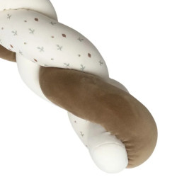 Bara de protectie pentru patut Premaman PCIG0D-MAR-UNQ (White/Brown) Thumb