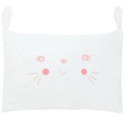 Lenjerie de pat pentru copii Premaman Little Princess 140x100 (White/Pink) Thumb