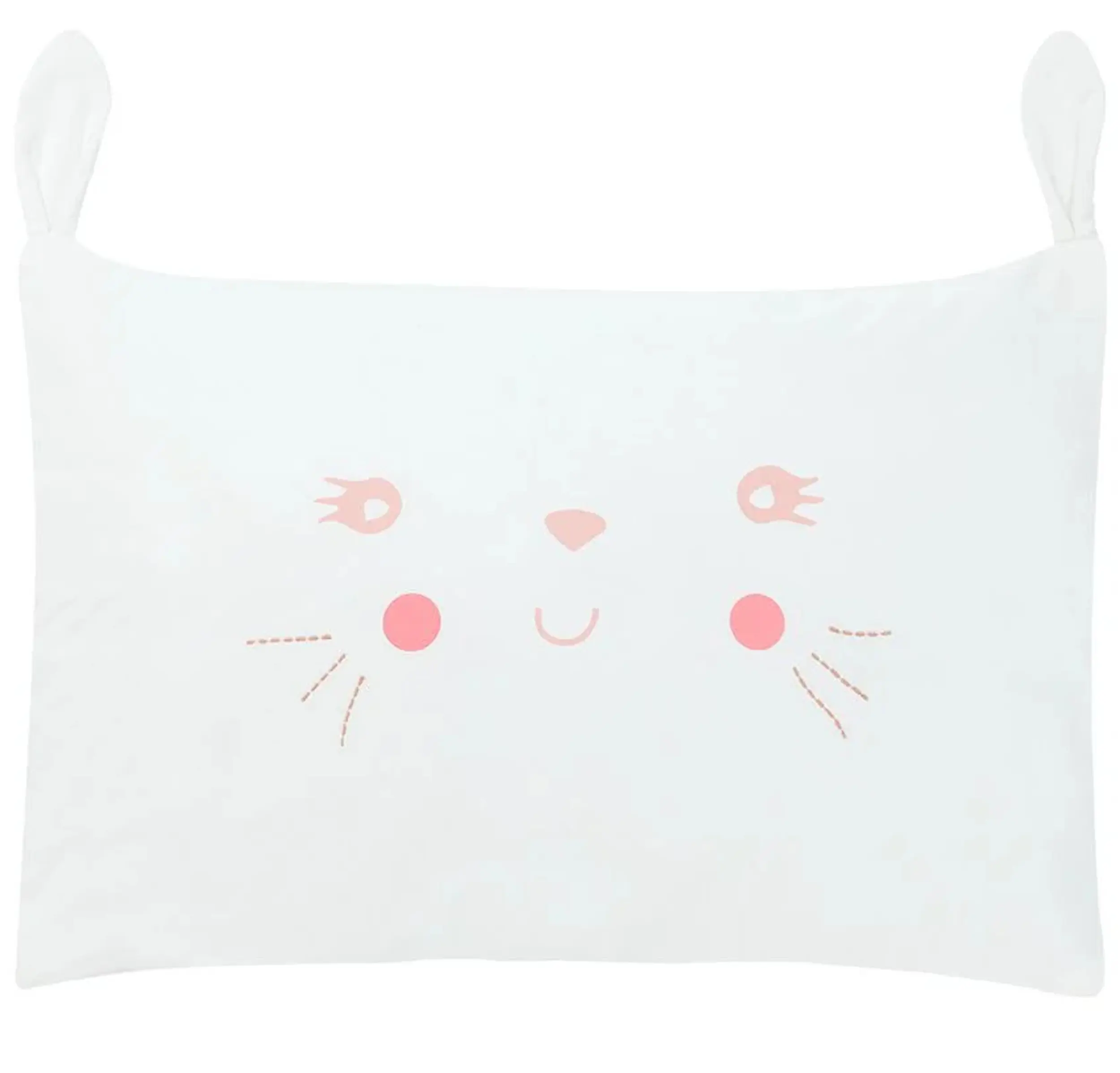 Lenjerie de pat pentru copii Premaman Little Princess 140x100 (White/Pink) - 2