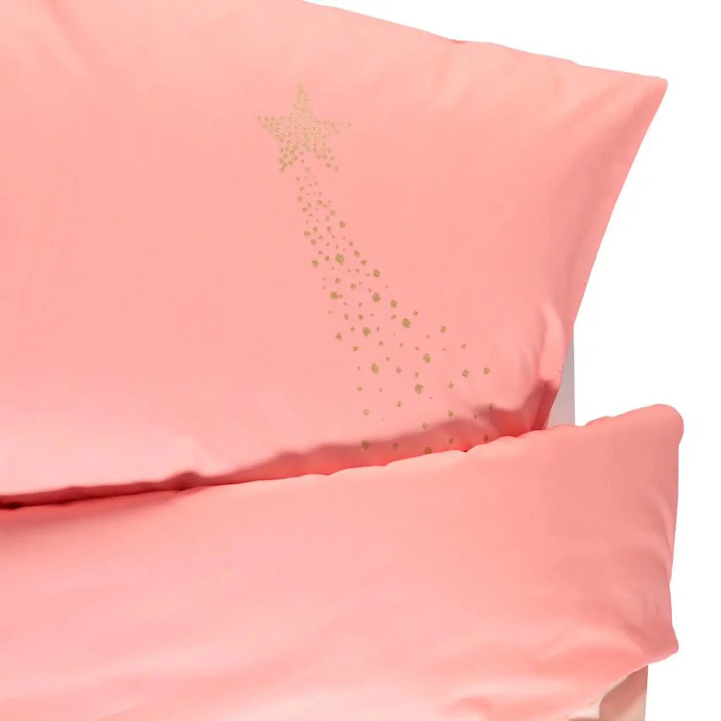 Lenjerie de pat pentru copii Premaman Magic Bird 140x100 (Pink) - 3