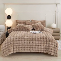 Lenjerie de pat Relaxe Home Puffed Dreams 020489 2P (Brown)