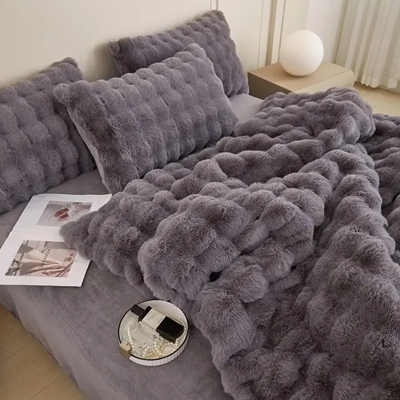 Lenjerie de pat Relaxe Home Puffed Dreams 020490 2P (Grey) - 4