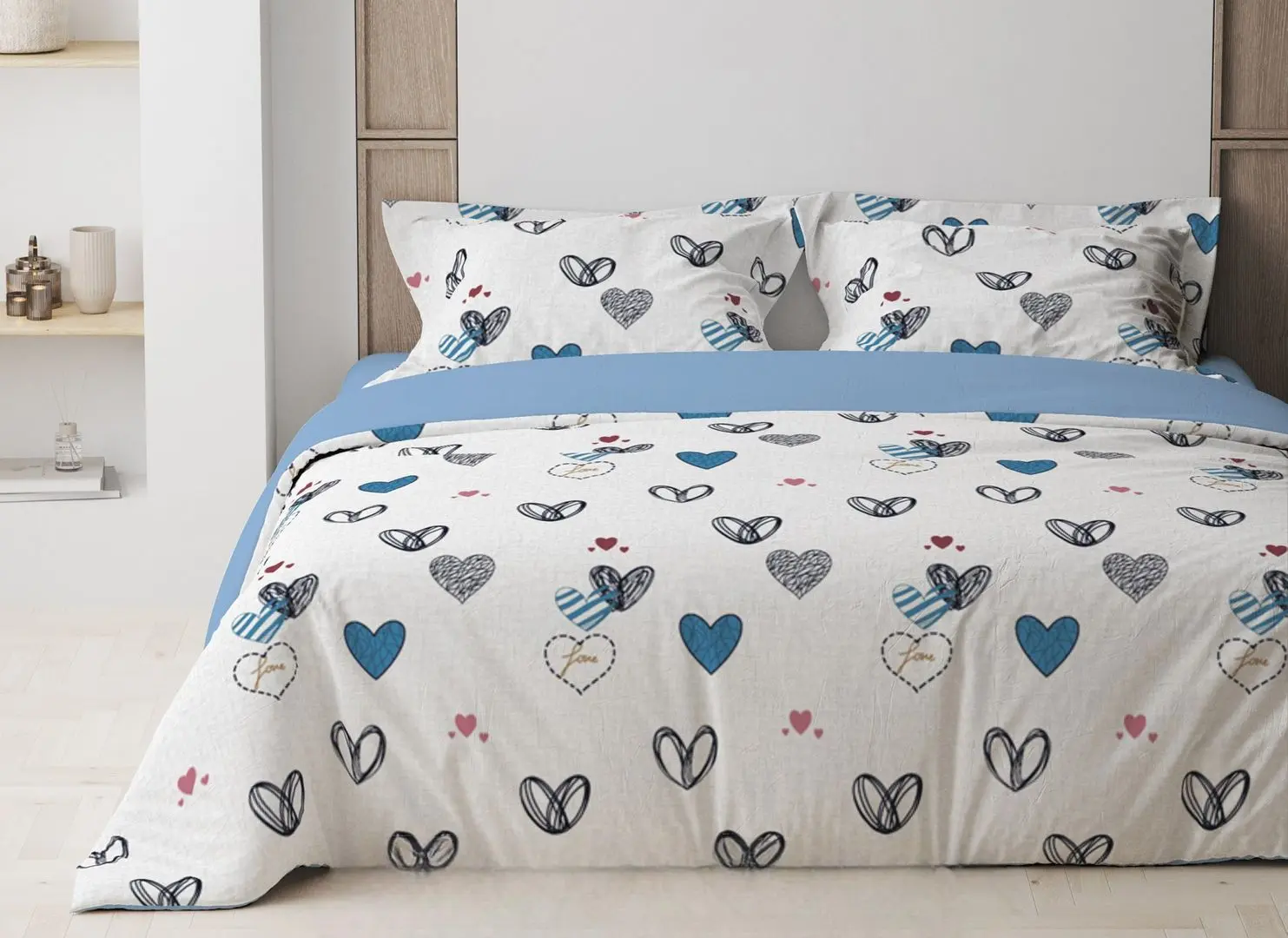 Постельное белье Relaxe Home Soft Dreams 020624 2P (Dream Love)