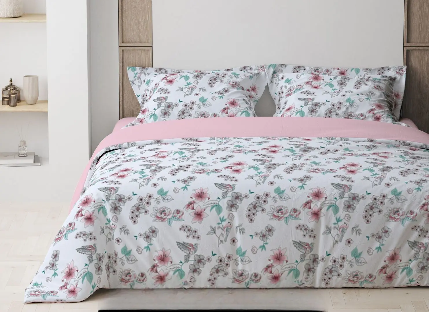 Постельное белье Relaxe Home Soft Dreams 020626 2P (Floral Delight)