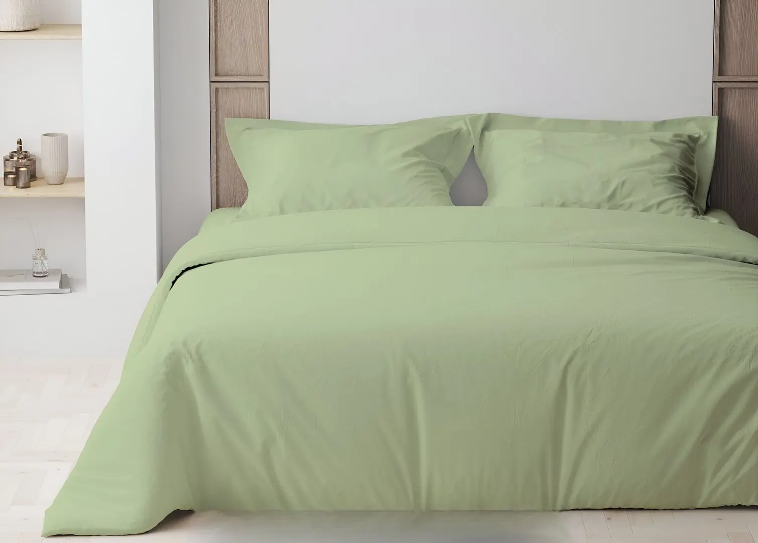 Постельное белье Relaxe Home Soft Dreams 020652 2P (Misty Green)