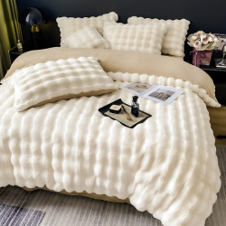 Lenjerie de pat Relaxe Home Puffed Dreams 200x230 (Beige)
