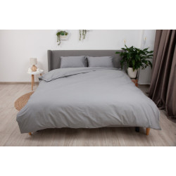 Постельное бельё Relaxe Home Soft Dreams 200x220 (Grey) Thumb