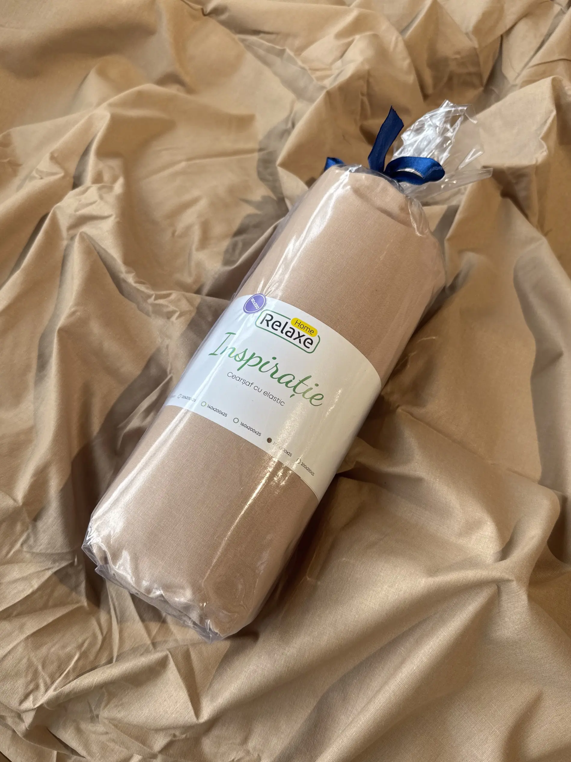 Простынь Relaxe Home Inspiratie 020662 140x200 (Almond) - 3