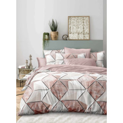 Lenjerie de pat Softica Fantasy Dreams 200x220 (Cocoa Rock)