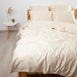 Постельное белье Tep Stripe Satin 019330 Euro 2P (Champagne)