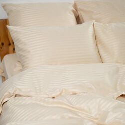 Постельное белье Tep Stripe Satin 019330 Euro 2P (Champagne) Thumb