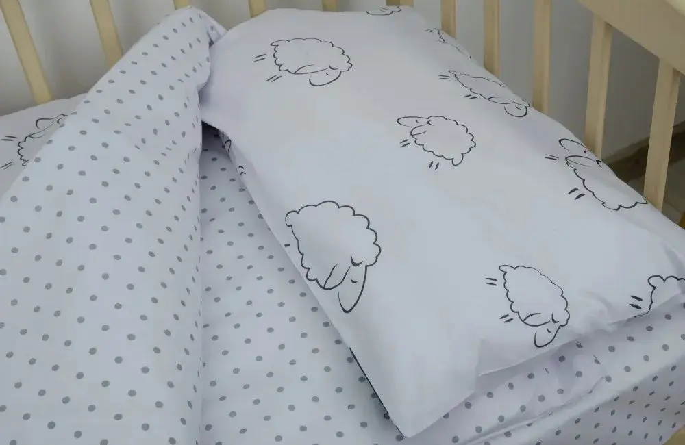 Детское постельное белье Tep Tepik 019333 Ovechka Dolli 1P (White/Black)