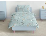 Lenjerie de pat pentru copii Tep Tepik Soft Dreams 019337 Sheep 1P (Light Blue)