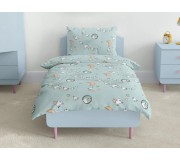 Lenjerie de pat pentru copii Tep Tepik Soft Dreams 019337 Sheep 1P (Light Blue)