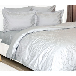 Постельное белье Tep Grace Jacquard 023305 Euro 2P (Light Grey) Thumb