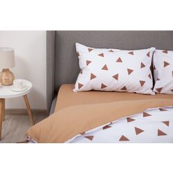 Lenjerie de pat Tep Soft Dreams 019321 Euro 2P (Triang Cappuccino) Thumb