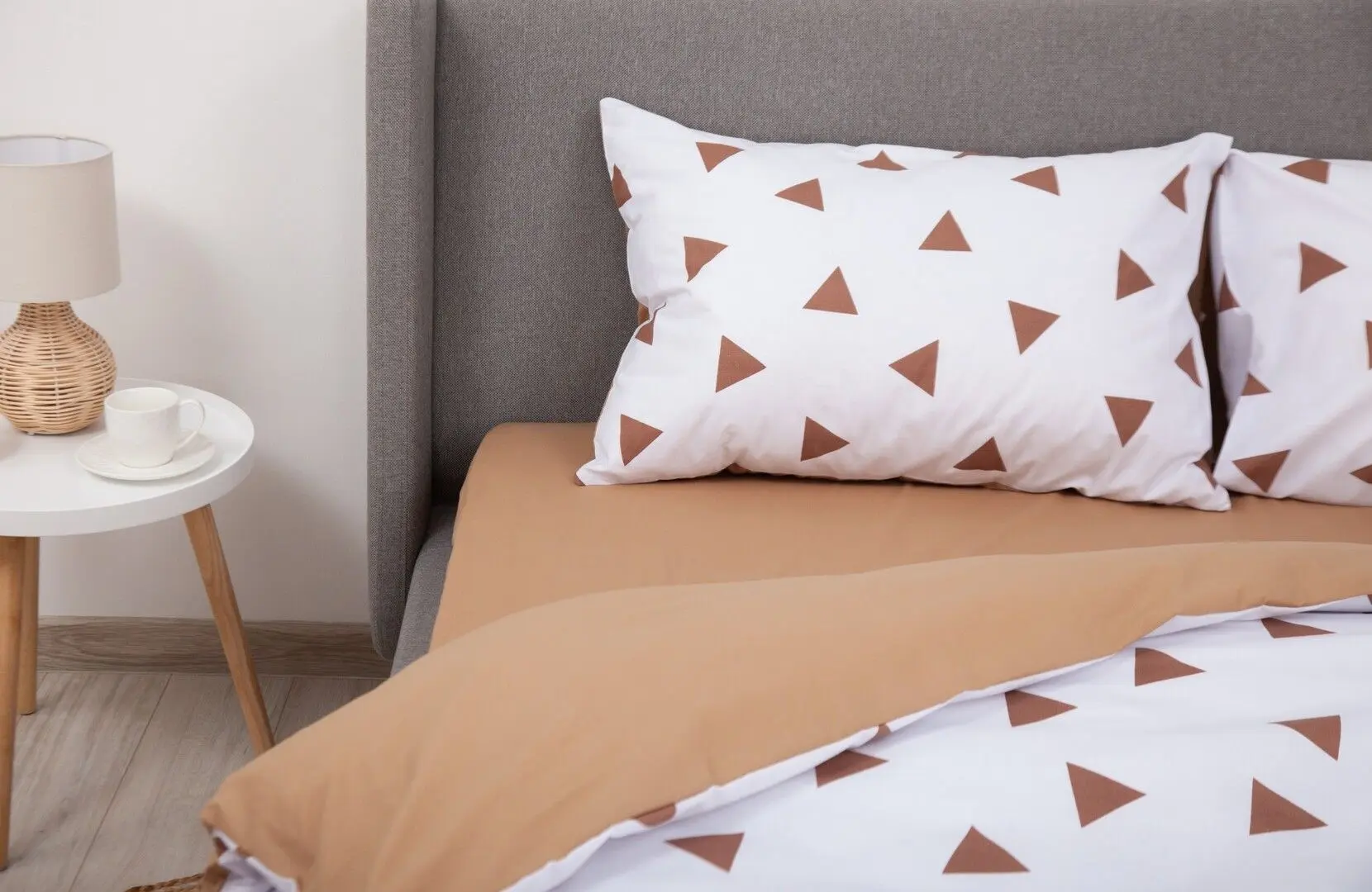 Lenjerie de pat Tep Soft Dreams 019321 Euro 2P (Triang Cappuccino) - 2