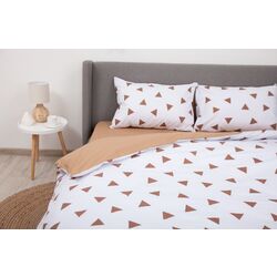 Lenjerie de pat Tep Soft Dreams 019321 Euro 2P (Triang Cappuccino) Thumb