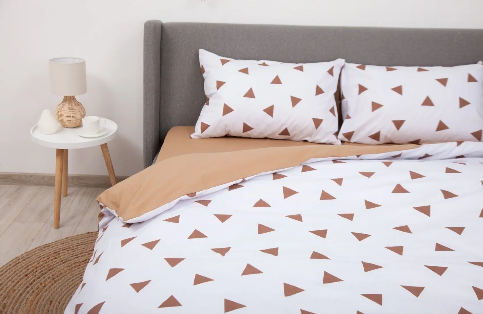 Lenjerie de pat Tep Soft Dreams 019321 Euro 2P (Triang Cappuccino) - 3