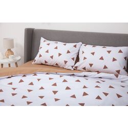Lenjerie de pat Tep Soft Dreams 019321 Euro 2P (Triang Cappuccino) Thumb