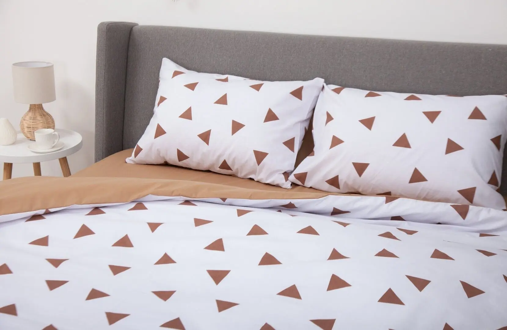 Lenjerie de pat Tep Soft Dreams 019321 Euro 2P (Triang Cappuccino) - 4