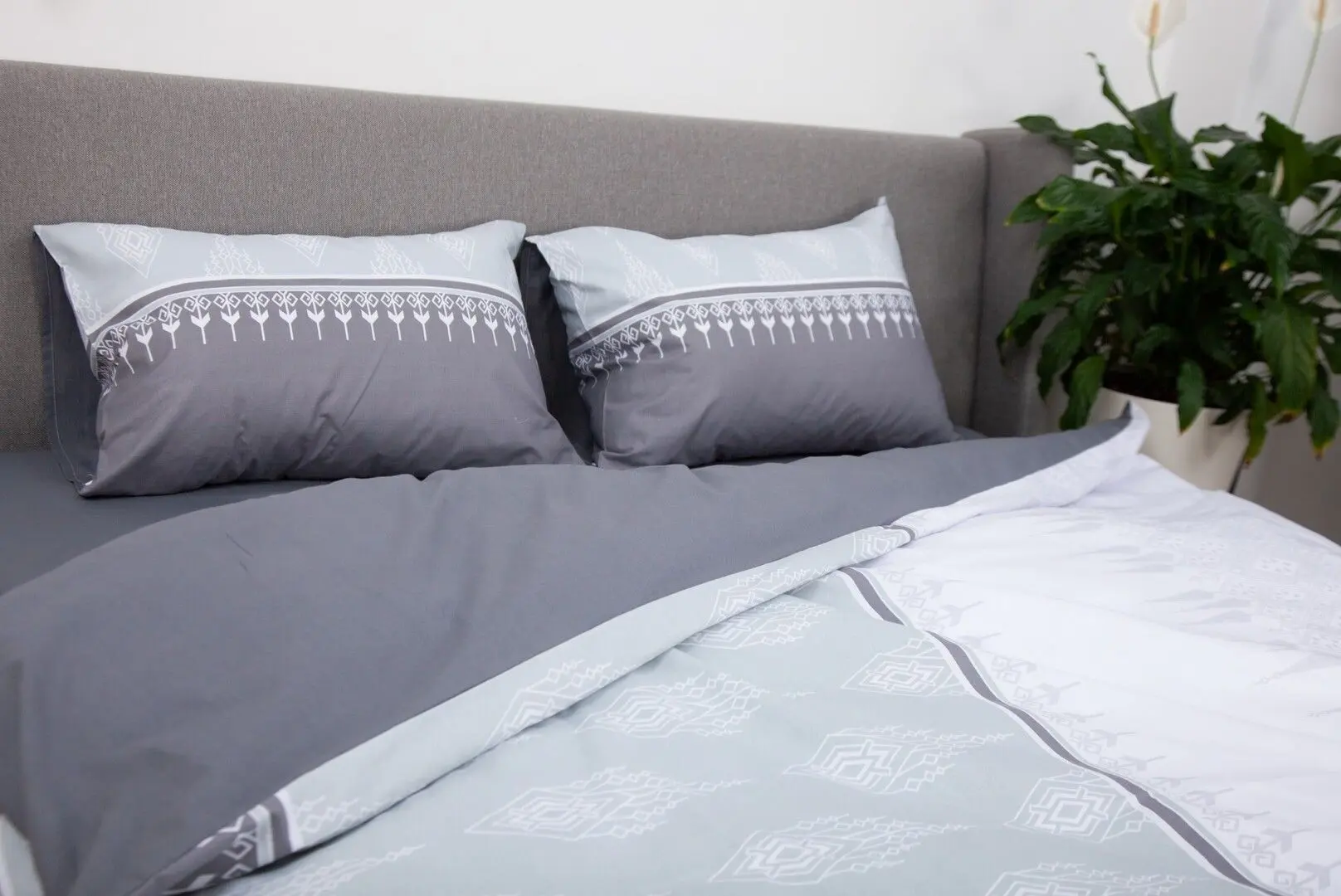 Постельное белье Tep Soft Dreams 019322 Euro 2P (Elegant Grey) - 4