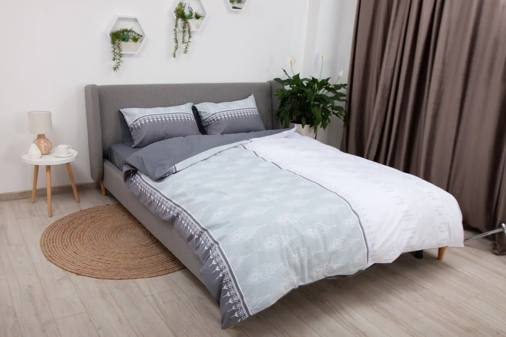 Постельное белье Tep Soft Dreams 019322 Euro 2P (Elegant Grey) - 5